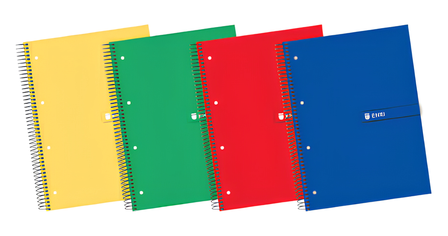100430093 cuaderno y block A4+ 160 hojas Colores surtidos