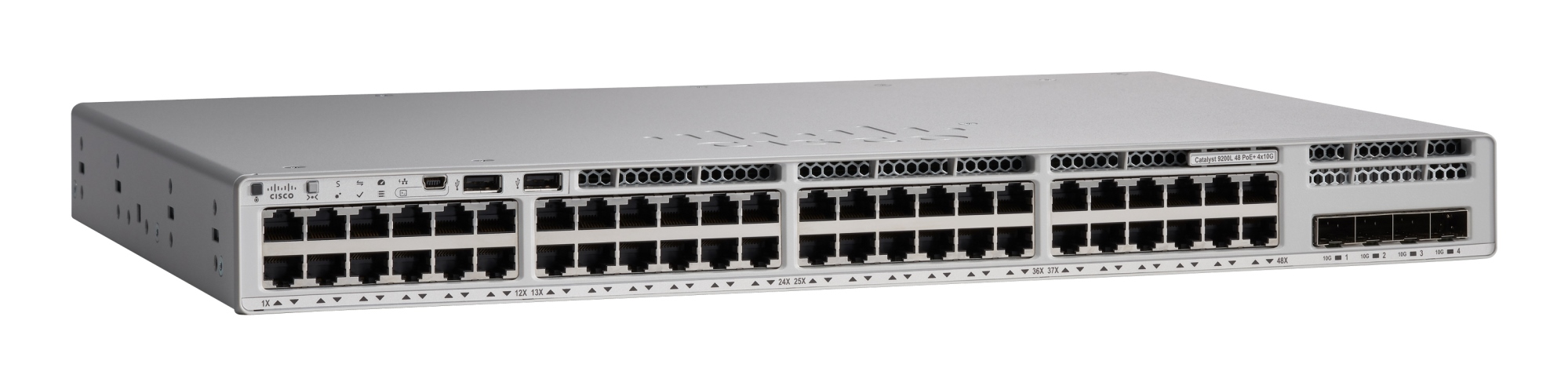Catalyst 9200L Gestionado L3 Gigabit Ethernet (10/100/1000) Energía sobre Ethernet (PoE) Gris