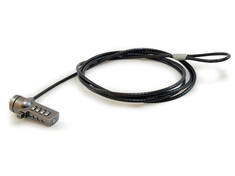 CNBCOMLOCK18 cable antirrobo Negro 1,8 m