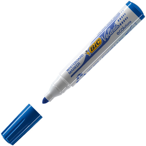 Whiteboard Velleda ECOlutions 1701 marcador 12 pieza(s) Azul