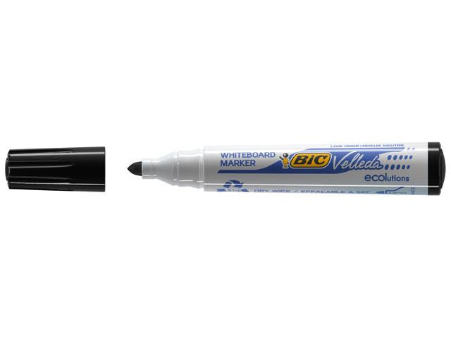 Whiteboard Velleda ECOlutions 1701 marcador 12 pieza(s) Negro
