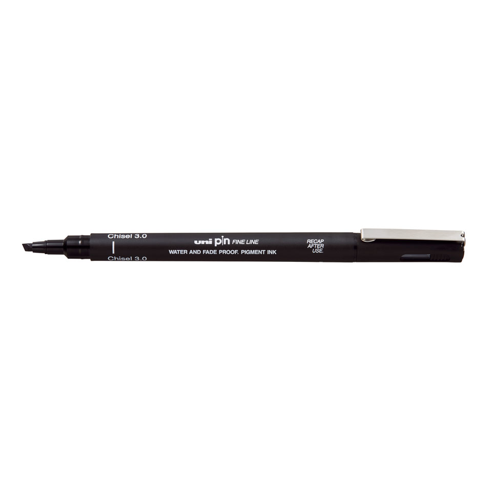 Pin 3 pluma fuente Negro 1 pieza(s)