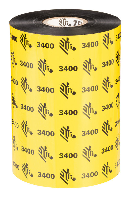 3400 High Performance Wax-Resin cinta térmica 450 m Negro