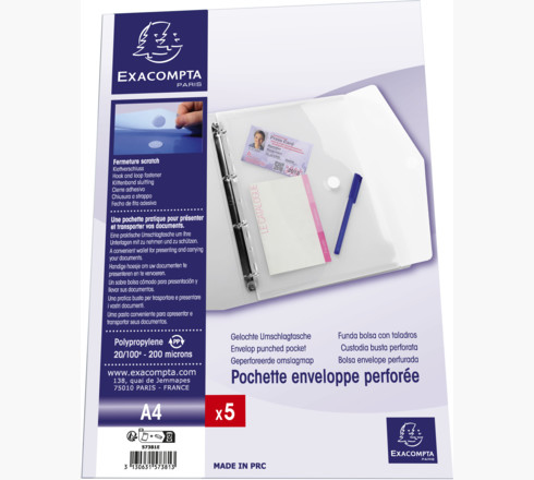 57381E protector de hojas 210 x 297 mm (A4) Polipropileno (PP)