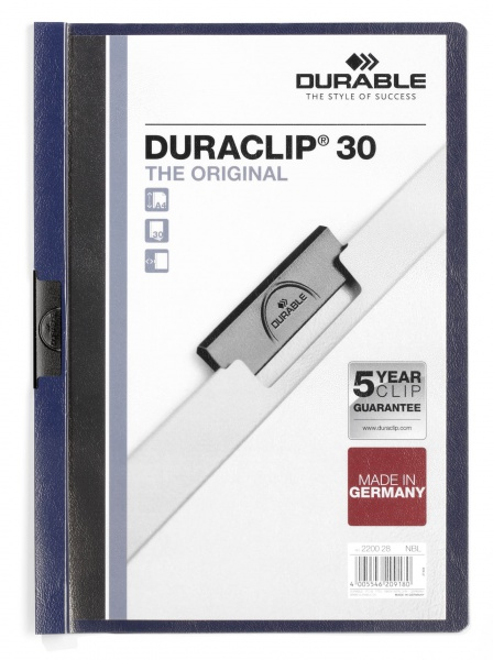 DURACLIP archivador PVC Azul