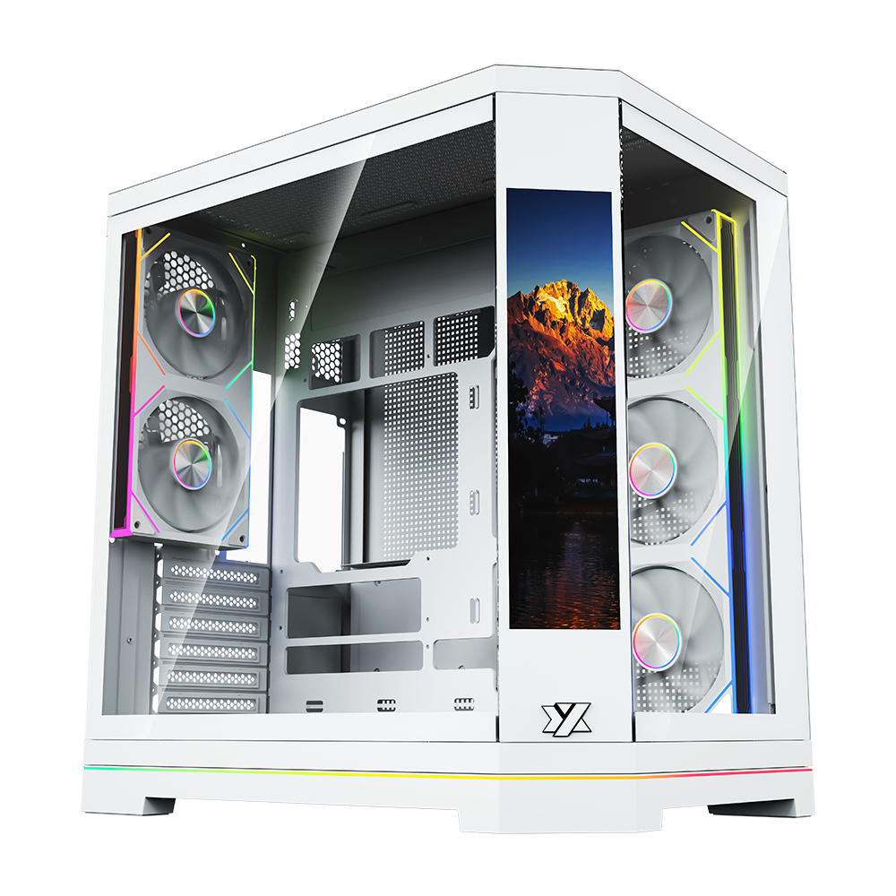 X-CS-NEUTRONX-P-W carcasa de ordenador Midi Tower Blanco