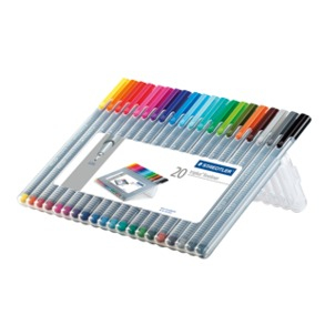 triplus fineliner 334 rotulador de punta fina Multi 20 pieza(s)