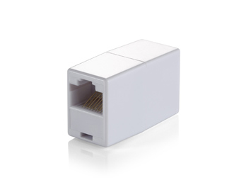 121252 cambiador de género para cable RJ-45 Blanco