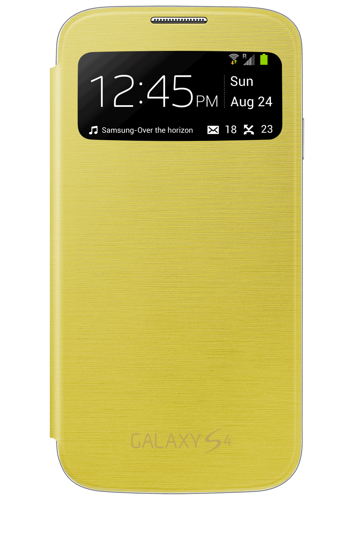 S View funda para teléfono móvil Libro Amarillo
