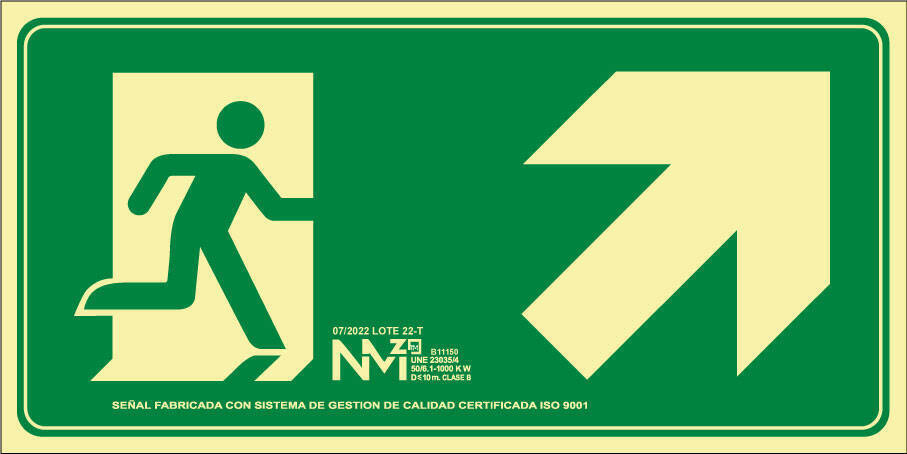 6170-20H VE señal de seguridad Placa de señal de seguridad 1 pieza(s)