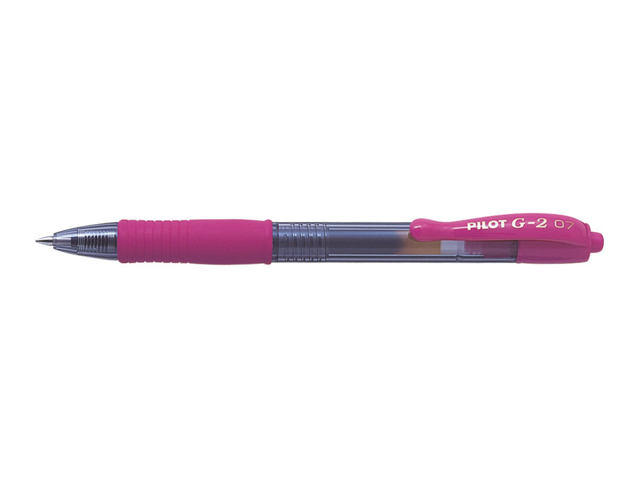 G-2 Bolígrafo de gel de punta retráctil Rosa 1 pieza(s)