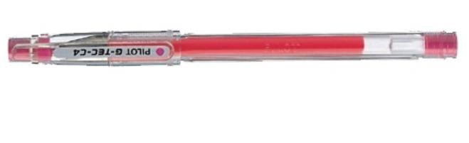 G-Tec C4 Bolígrafo de gel con tapa Rosa 1 pieza(s) BL-GC4-P