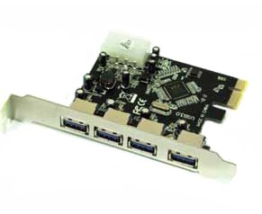 APPPCIE4P tarjeta y adaptador de interfaz Interno USB 3.2 Gen 1 (3.1 Gen 1)