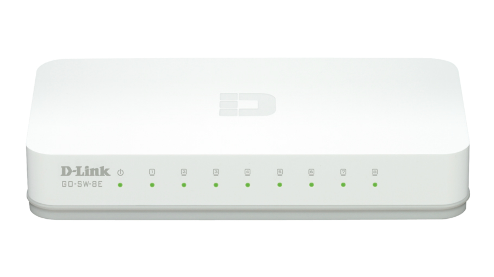 GO-SW-8E/E switch No administrado Fast Ethernet (10/100) Blanco