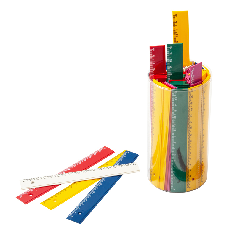 816-00 juego de reglas 100 pieza(s) Cloruro de polivinilo (PVC)
