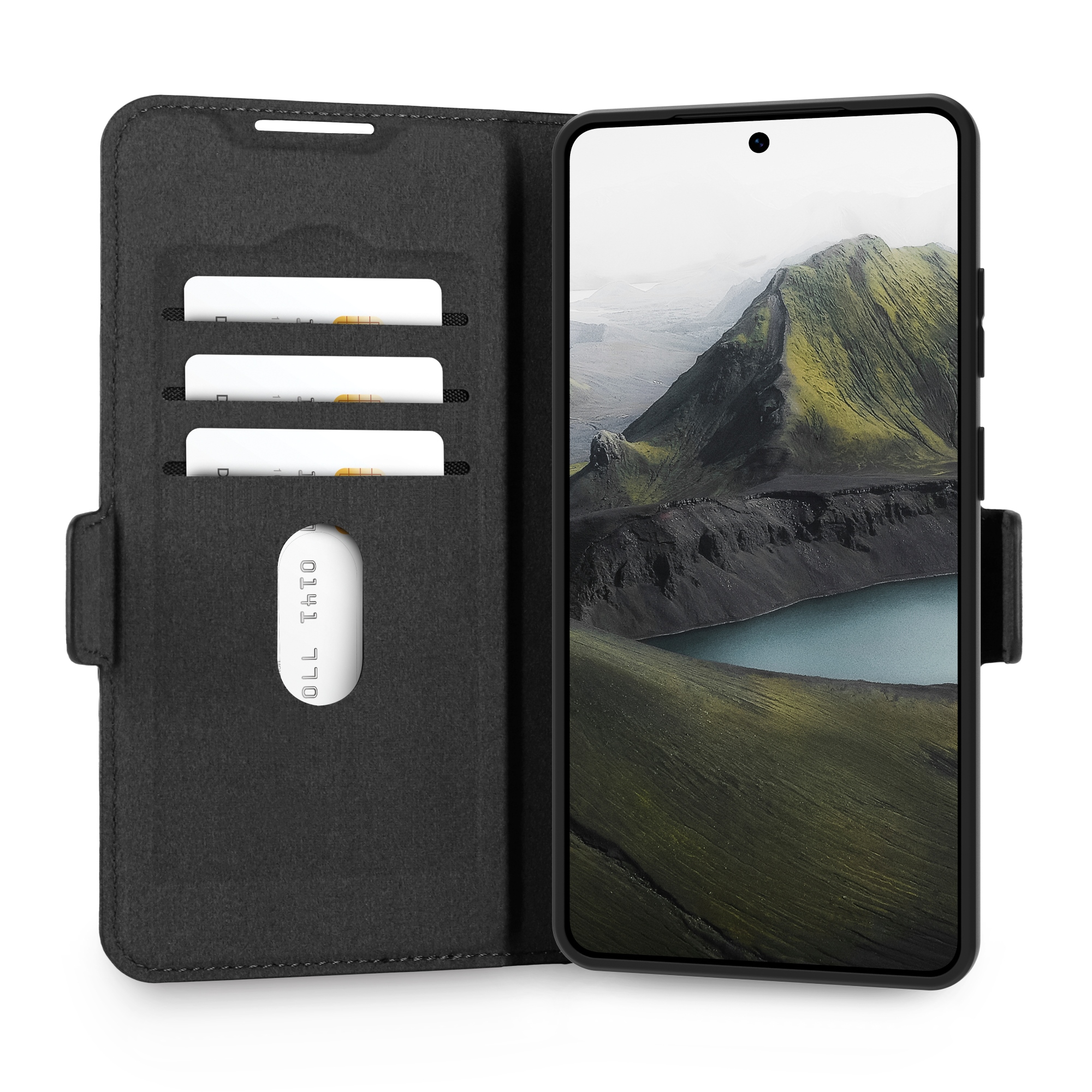 Oslo Pro funda para teléfono móvil 17,5 cm (6.9") Funda cartera Negro