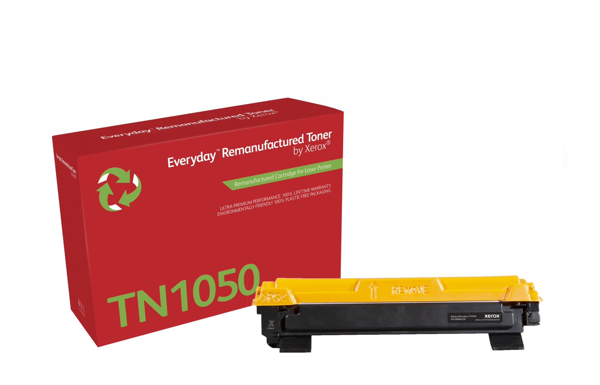 Remanufacturado Everyday Tóner Everyday Mono remanufacturado de Xerox es compatible con Brother TN1050, Capacidad estándar
