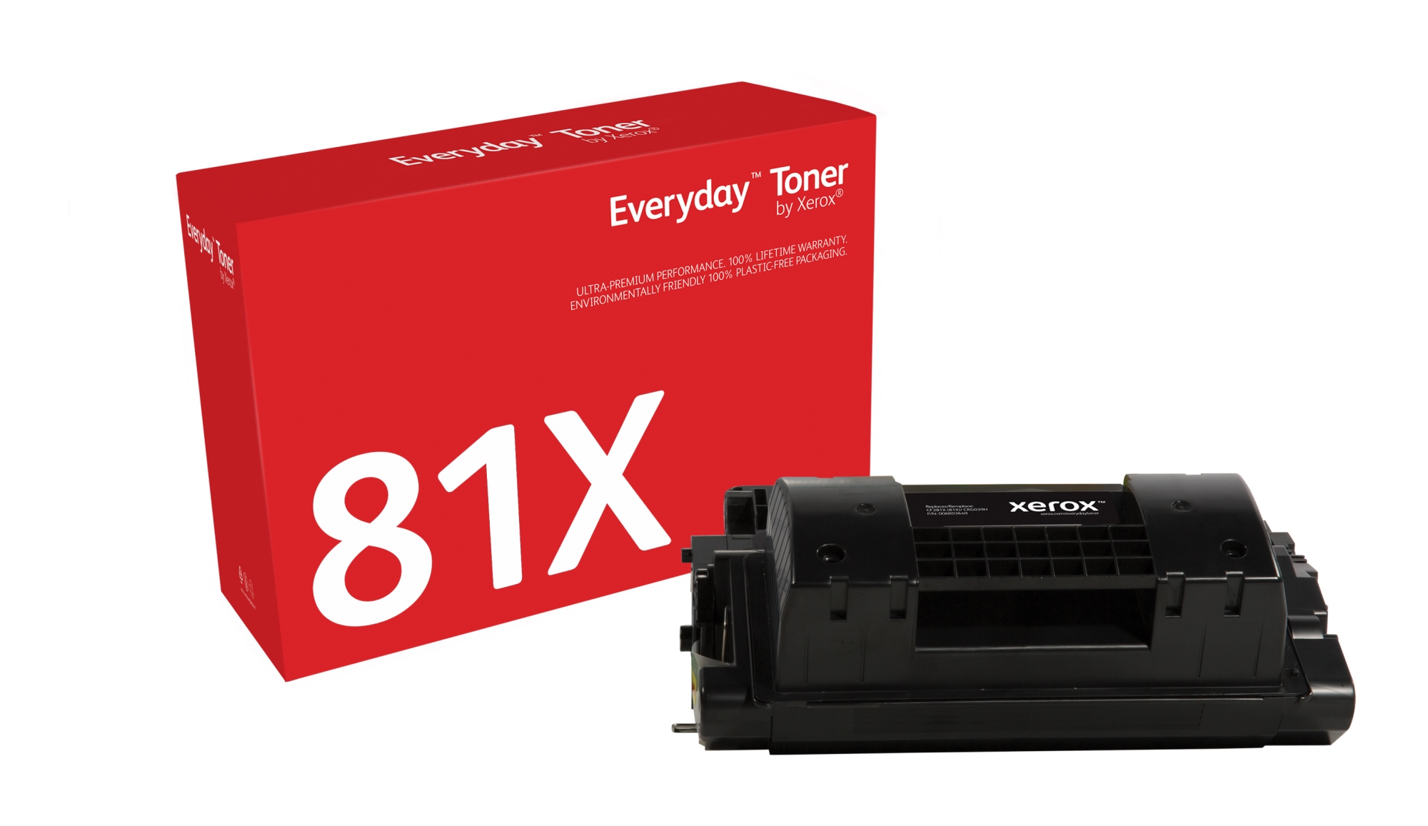 Everyday Toner Everyday Negro di Xerox compatibile con HP 81X (CF281X), Capacidad alta