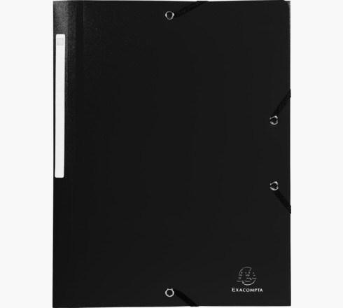 55801E carpeta Polipropileno (PP) Negro A4