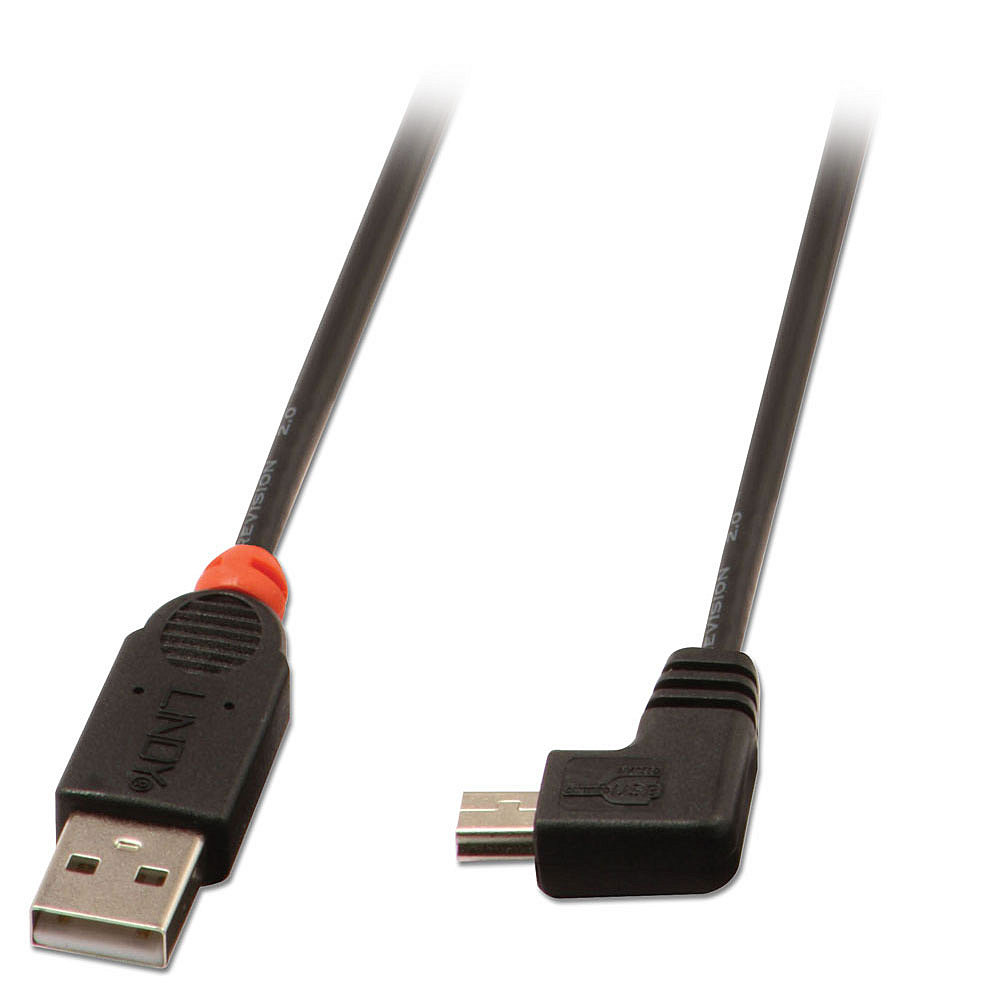 31970 cable USB USB 2.0 0,5 m USB A Mini-USB B Negro