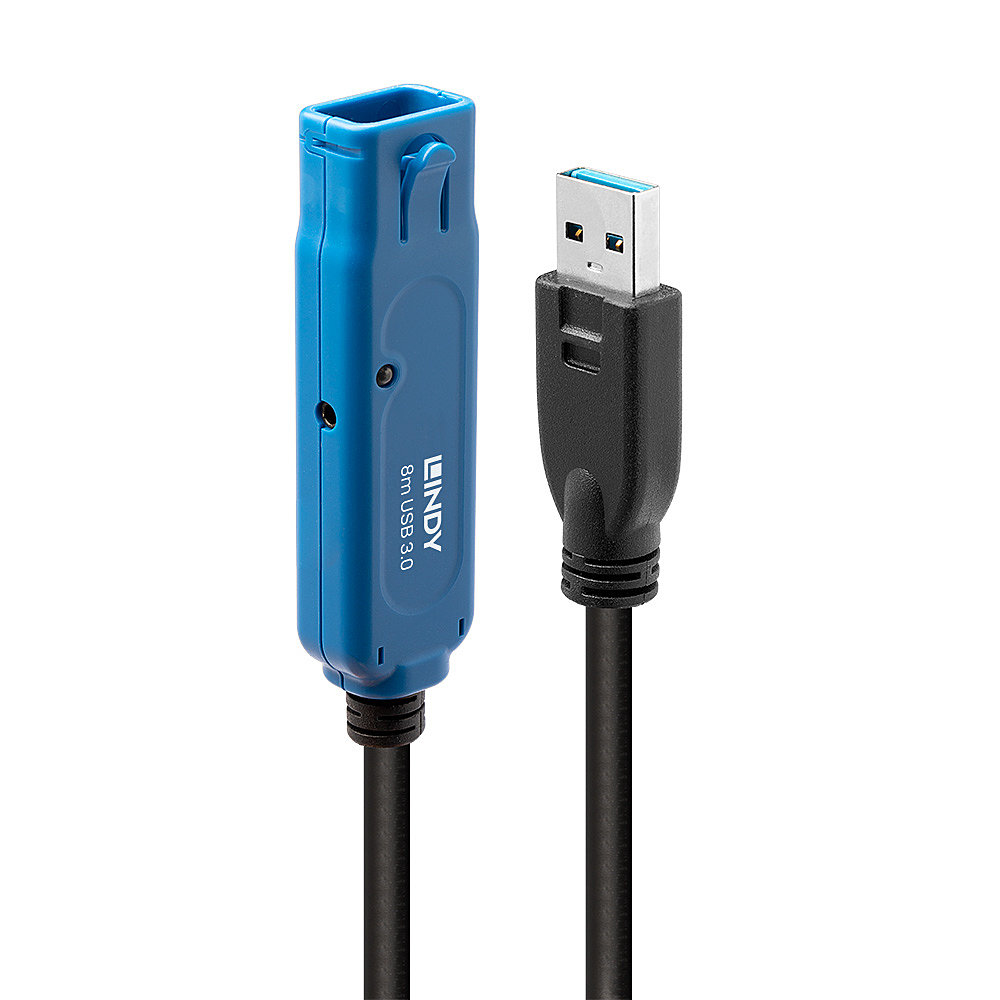 43158 cable USB USB 3.2 Gen 1 (3.1 Gen 1) 8 m USB A Negro