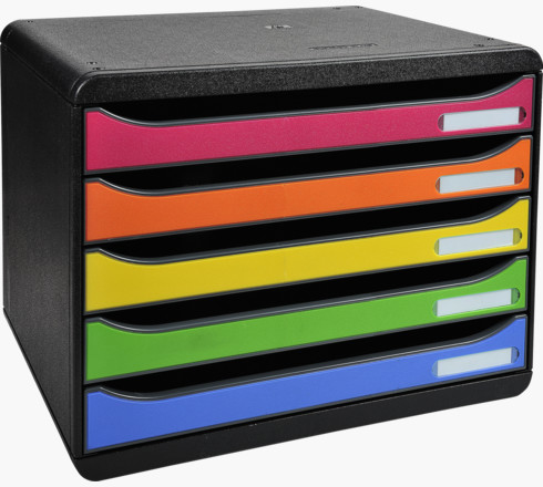 308798D cajonera para oficina Negro