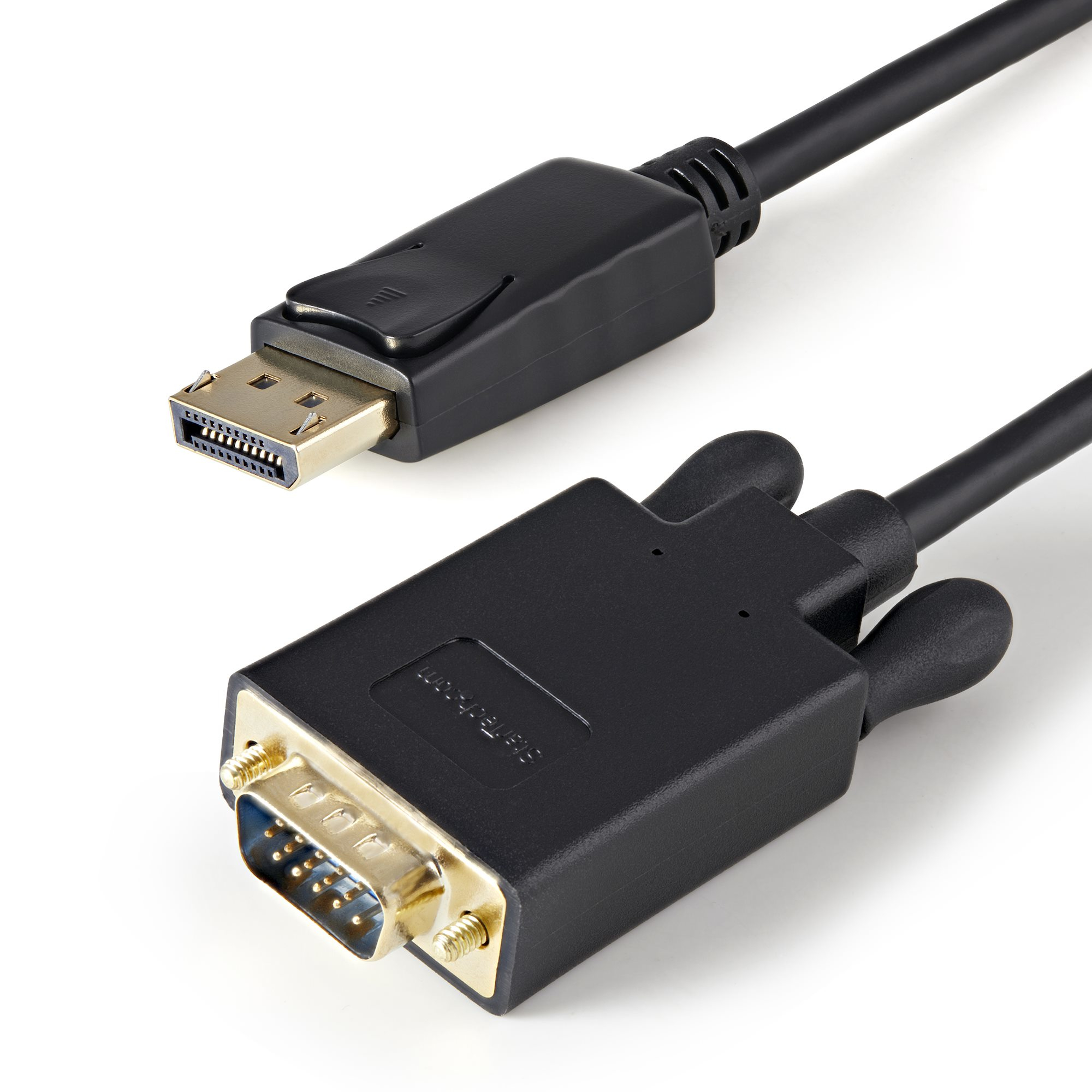 Cable 91cm de Vídeo Adaptador Conversor DisplayPort DP a VGA - Convertidor Activo - 1080p - Negro