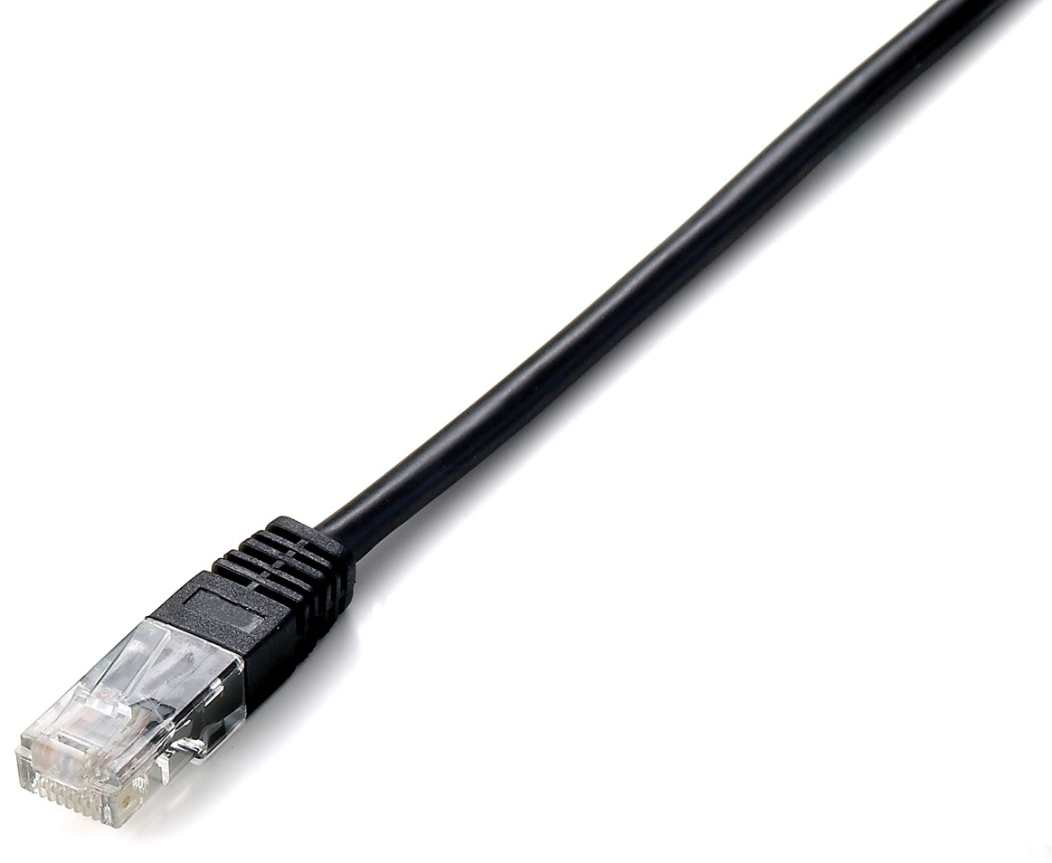 825452 cable de red Negro 3 m Cat5e U/UTP (UTP)