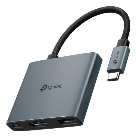 UH3020C hub de interfaz USB Tipo C 5000 Mbit/s Gris
