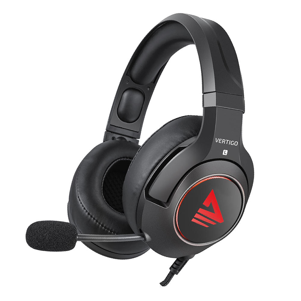 SAVGH-VERTIGO auricular y casco Auriculares Alámbrico Juego Negro