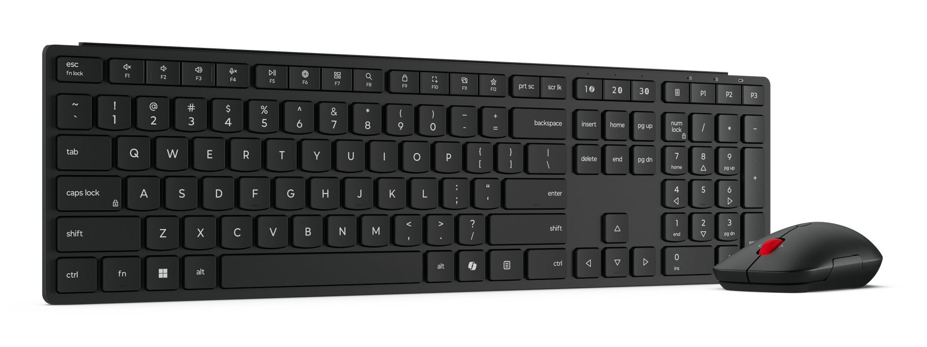 4X31S04841 teclado Ratón incluido Hogar / Oficina RF Wireless + Bluetooth Español Negro