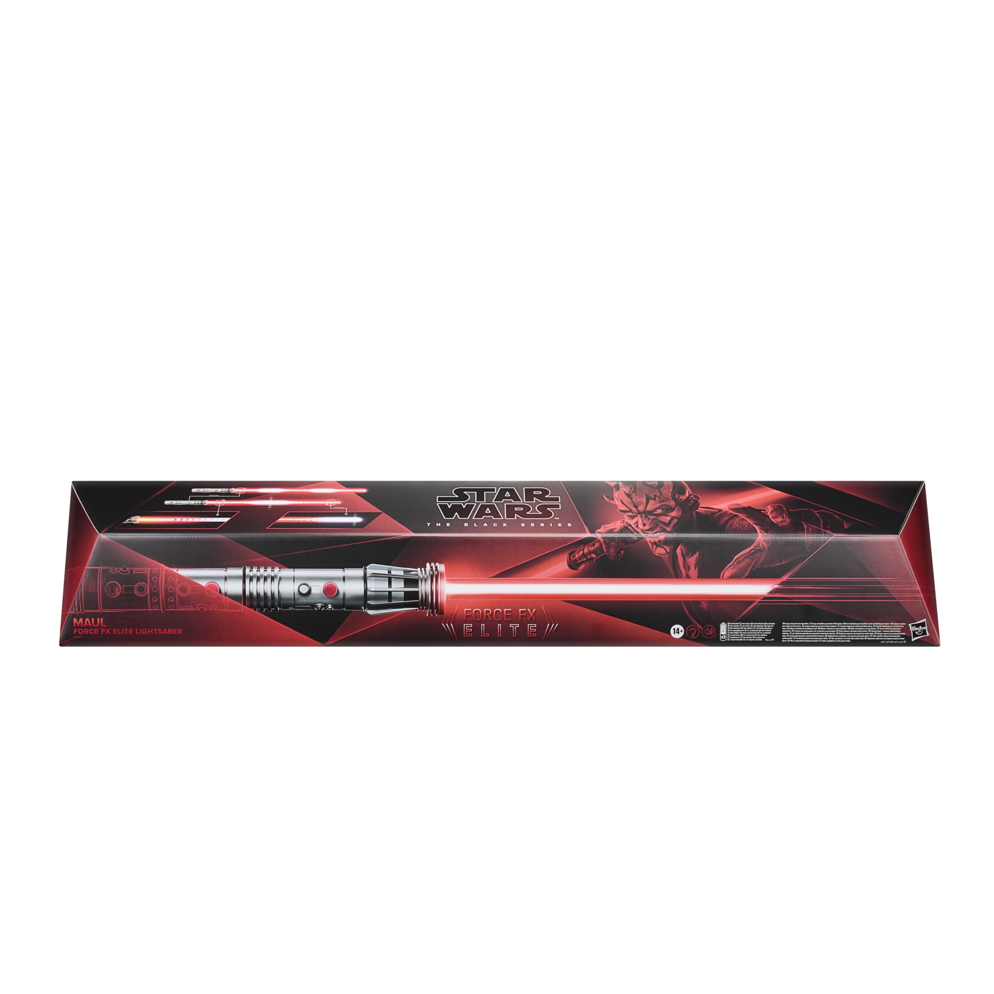 Star Wars The Black Series Sable de luz electrónico Force FX Elite de Maul