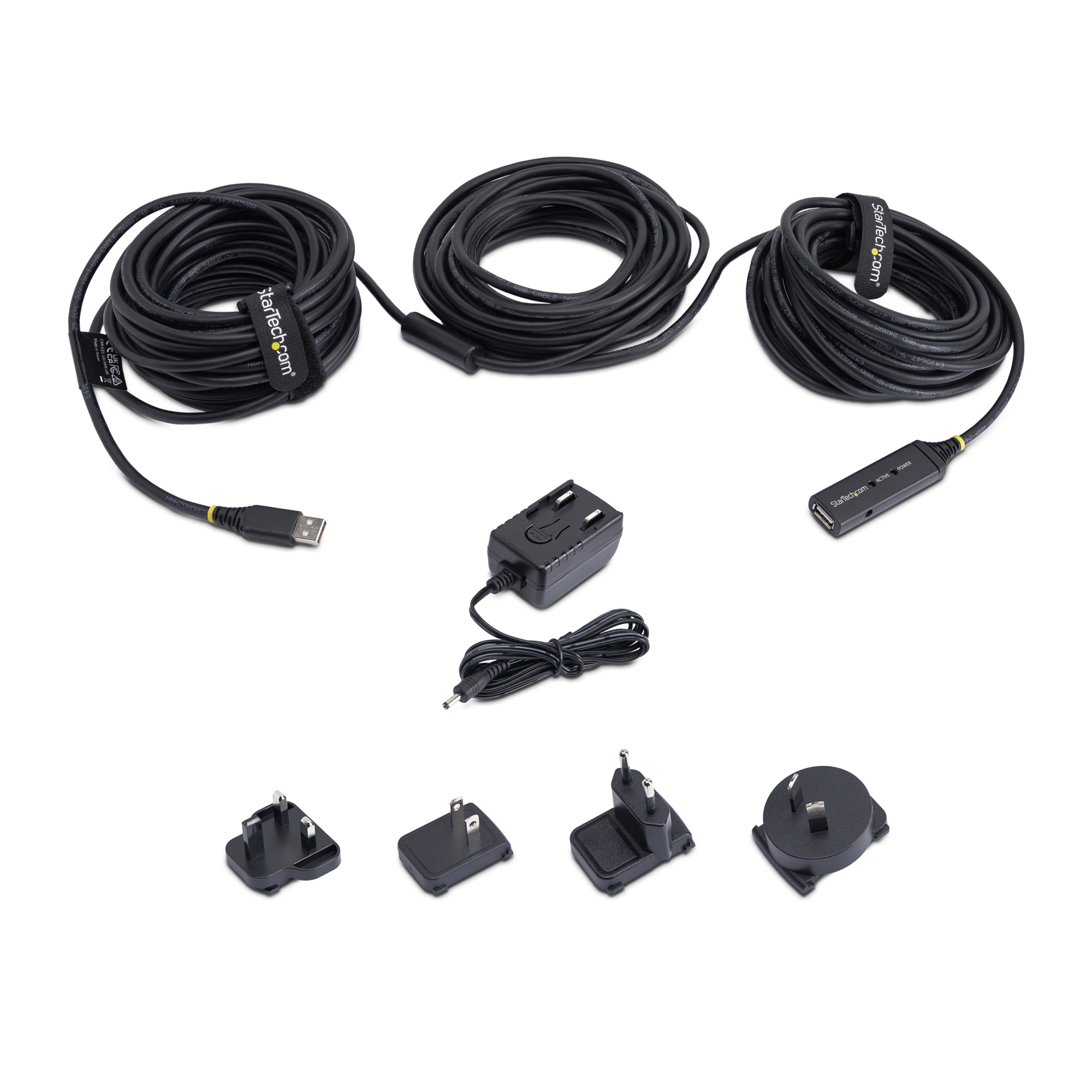 Cable de 25m USB 2.0 de Extensión Activo Macho a Hembra - Alargador Extensor Amplificado