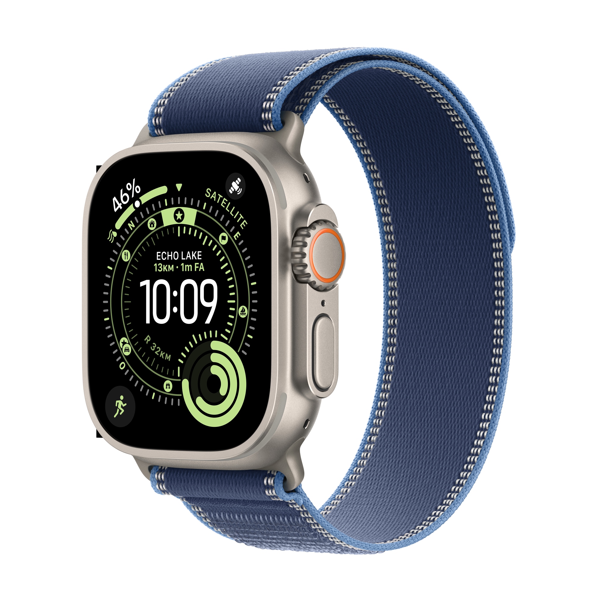 Watch Ultra 3 OLED 49 mm Digital 422 x 514 Pixeles Pantalla táctil 5G Titanio Wifi GPS (satélite)