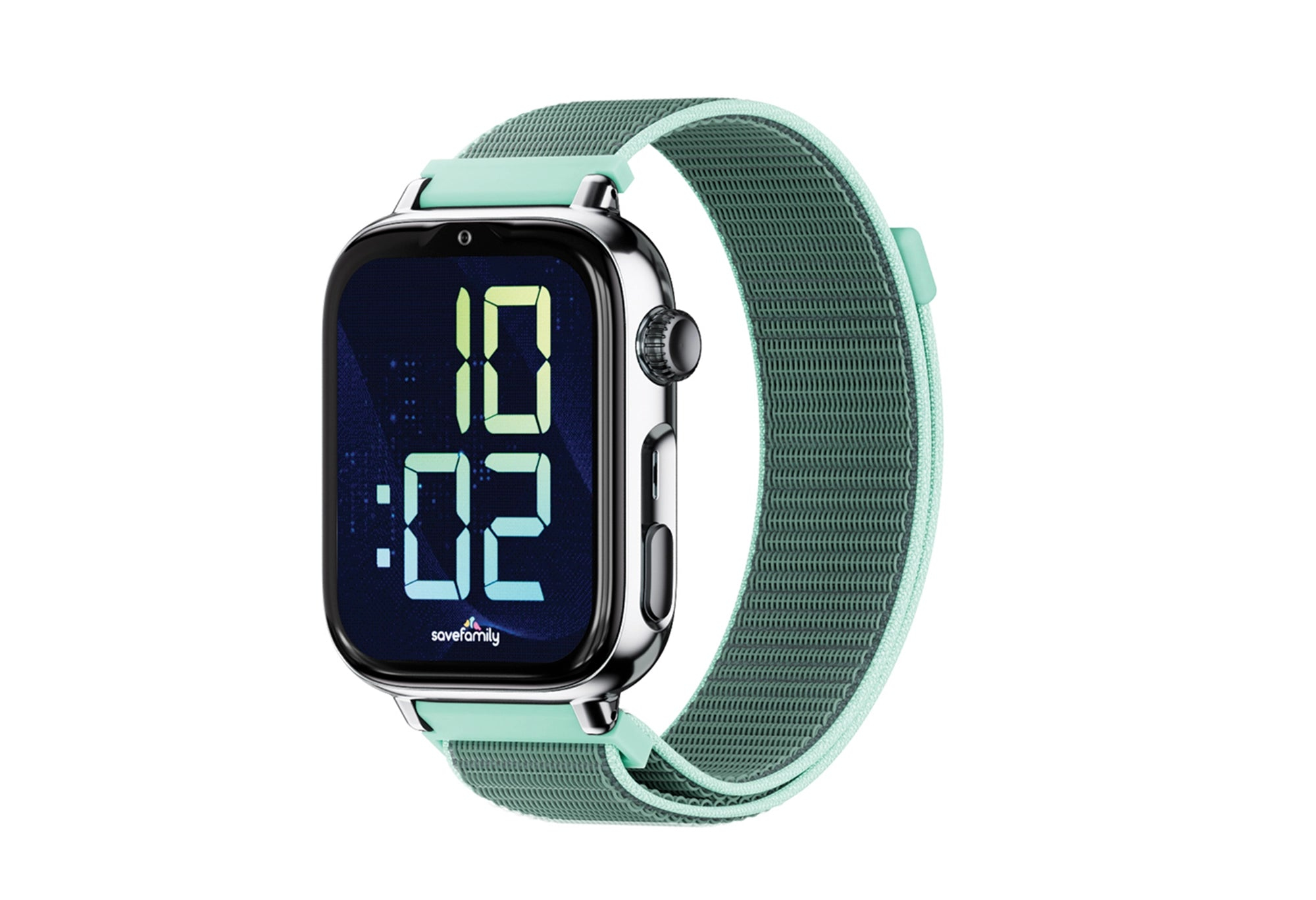 SaveWatch Plus 2 4,7 cm (1.85") AMOLED Digital 410 x 502 Pixeles Pantalla táctil 4G Plata Wifi GPS (satélite)