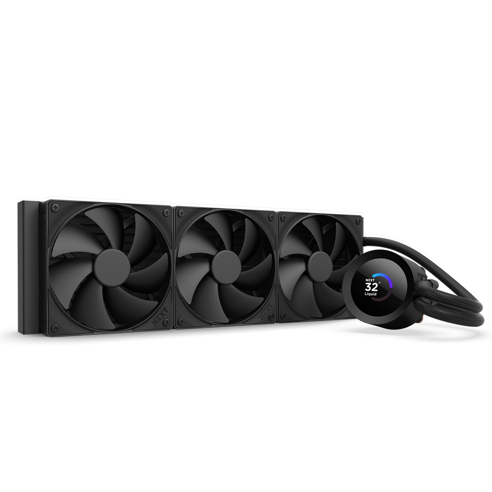Kraken Plus 360 Procesador Sistema de refrigeración líquida todo en uno 12 cm Negro