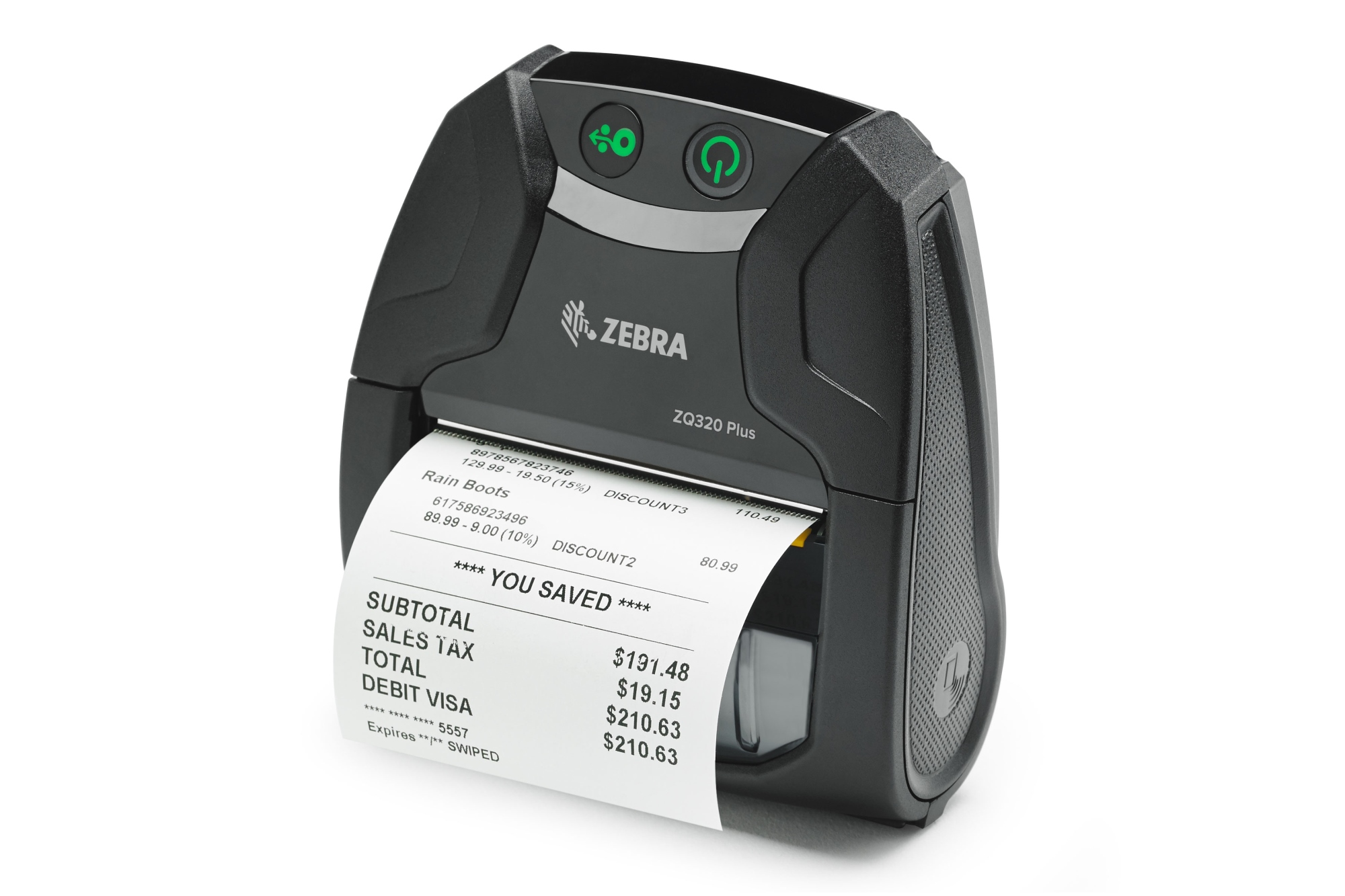 ZQ32-A0W04TE-00 impresora de etiquetas Térmica directa 203 x 203 DPI 100 mm/s Inalámbrico y alámbrico Wifi Bluetooth