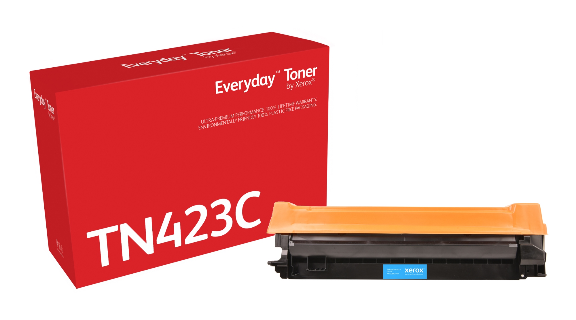 Everyday El tóner Everyday Cian de Xerox es compatible con Brother TN-423C, Capacidad alta