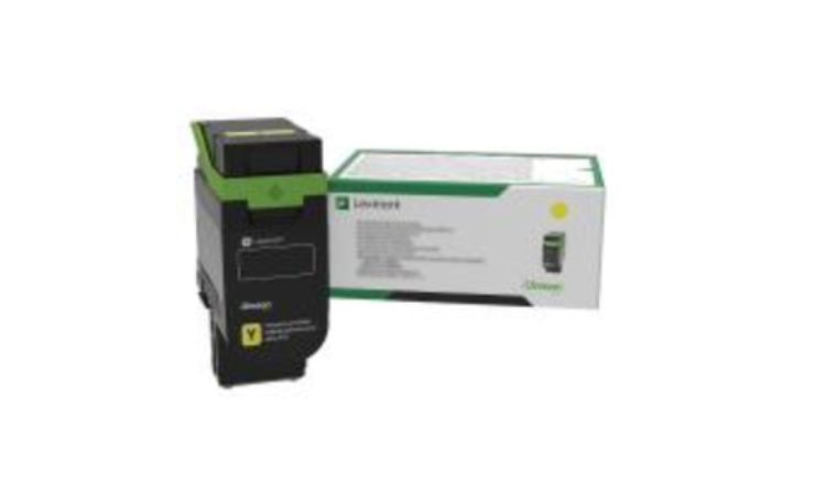 77L2HY0 cartucho de tóner 1 pieza(s) Compatible Amarillo