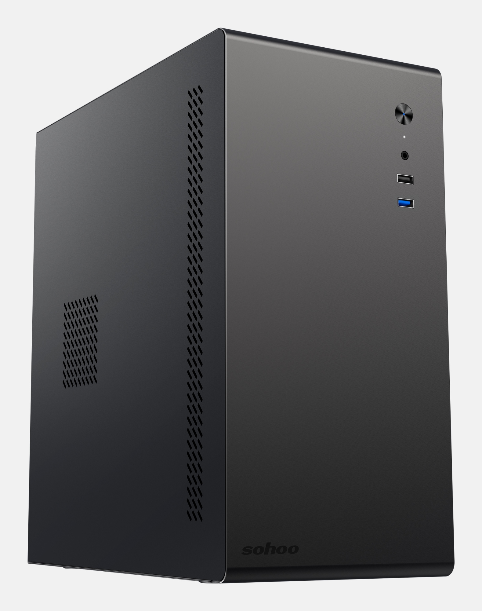 APPC-403F carcasa de ordenador Torre Negro 500 W