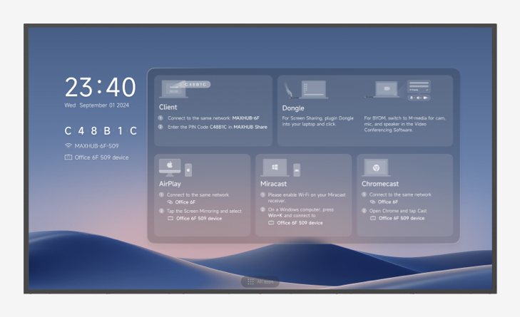 ND55CMB pantalla de señalización Pantalla plana para señalización digital 139,7 cm (55") LED Wifi 500 cd / m² 4K Ultra HD Negro Procesador incorporado Android 24/7