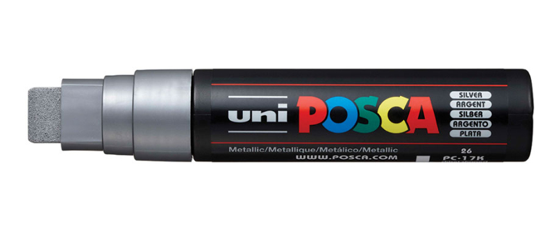POSCA PC-17K Plata