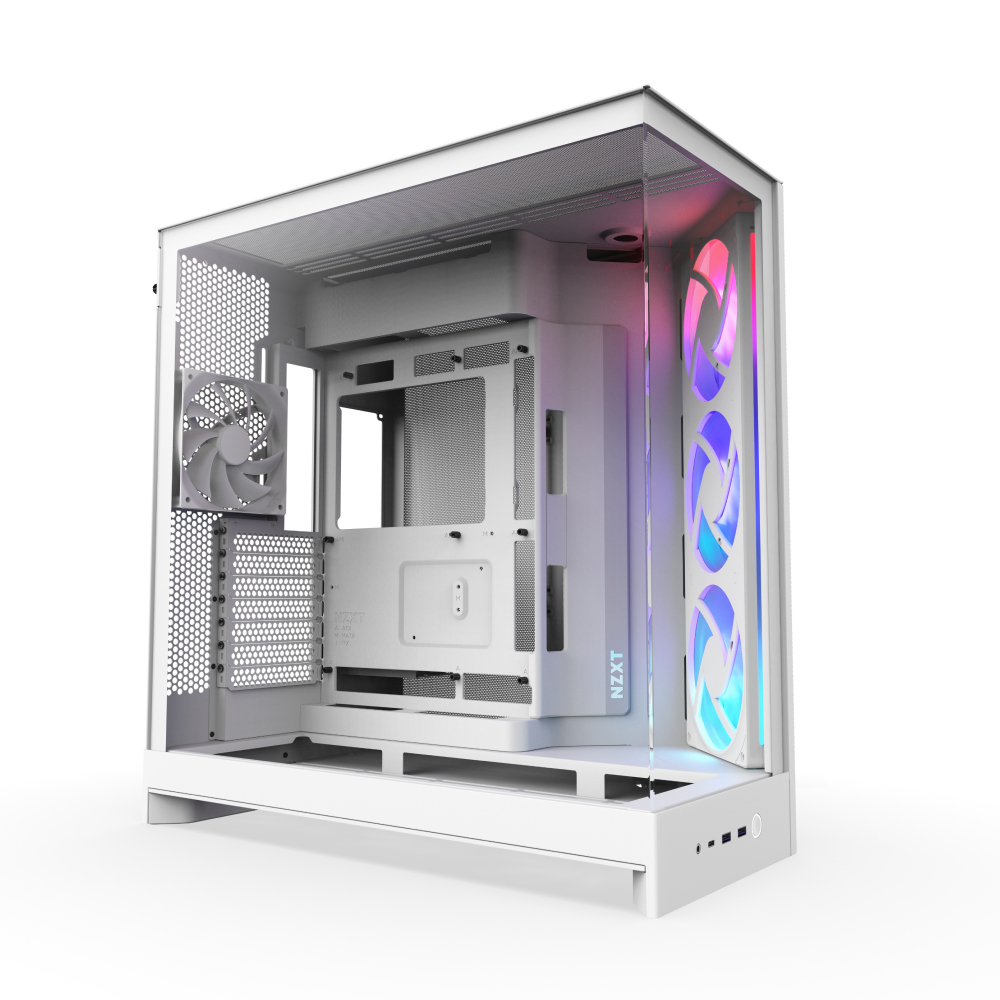 H9 Flow RGB Midi Tower Blanco