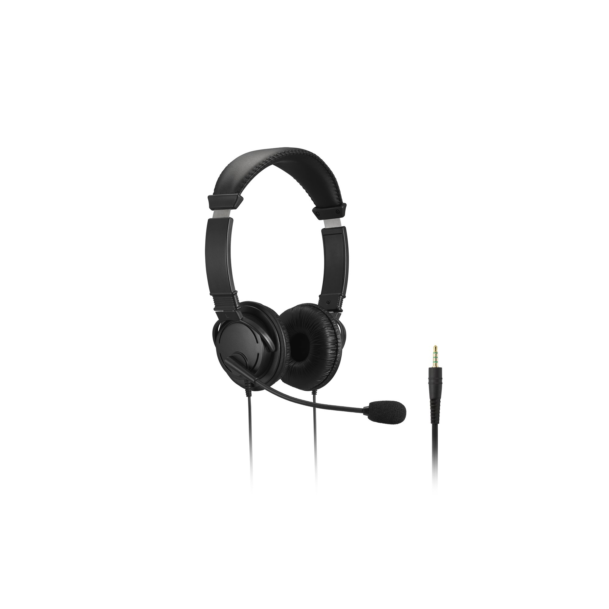 Auriculares clásicos de 3,5 mm con micrófono y control de volumen