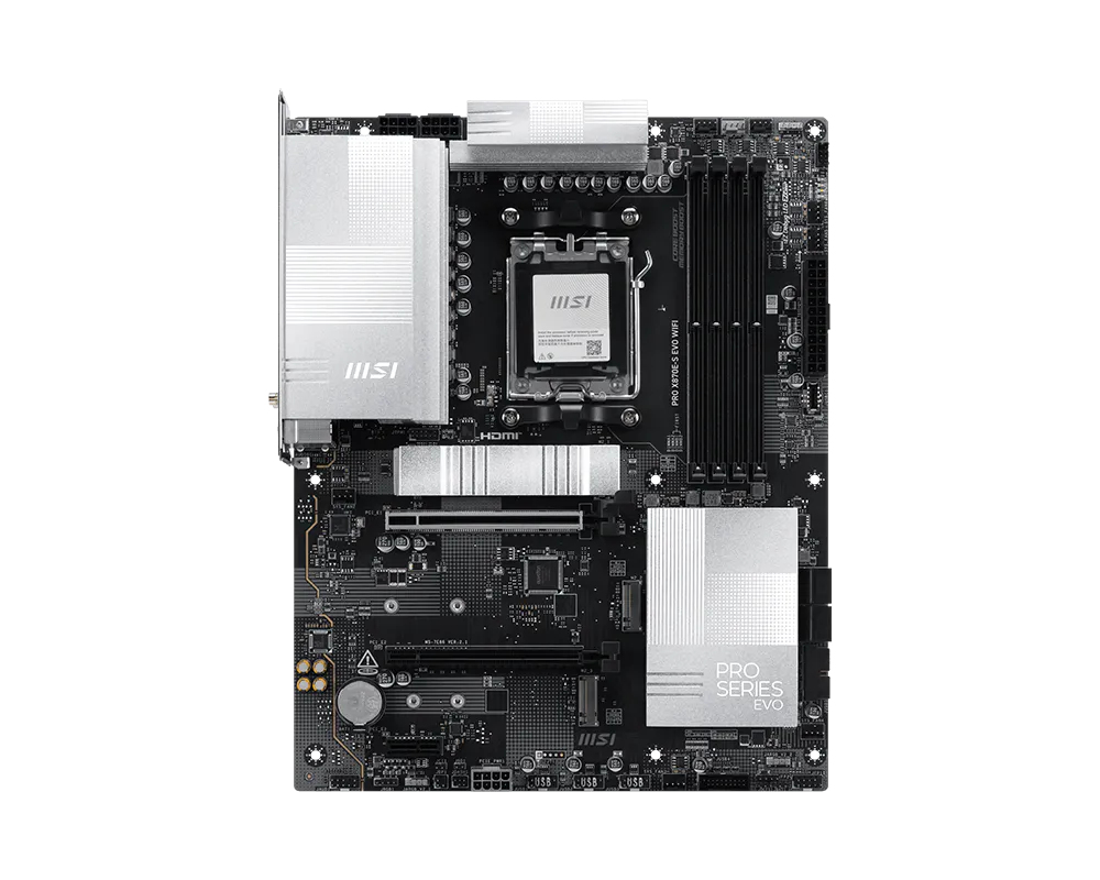 PRO X870E-S EVO WIFI placa base AMD X870E Zócalo AM5 ATX