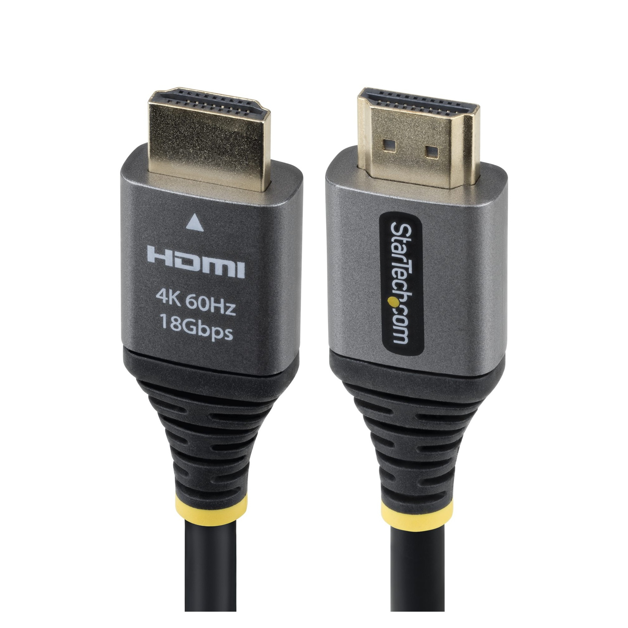 Cable HDMI 2.0 Certificado Premium de Alta Velocidad de 1,5m - 4K 60Hz/ 1440p 144Hz - Cable HDMI 2.0 con HDR10 ARC - 18Gbps - Cable HDMI 4K para Monitor/TV