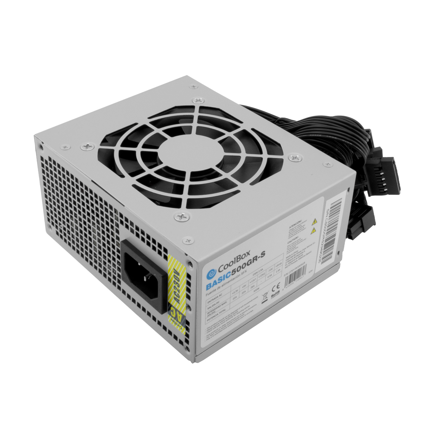 FUENTE DE ALIMENTACION SFX BASIC 500GR-S 500W