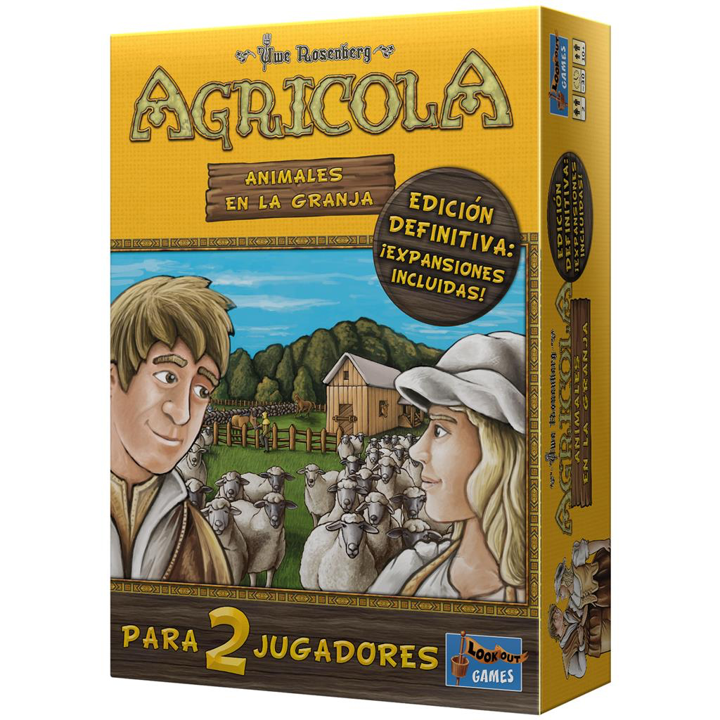 Agricola Animales en la Granja 30 min Juego de mesa Estrategia