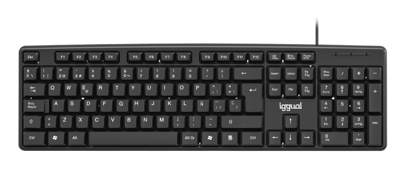 Teclado USB estándar CK-STANDARD-105T negro