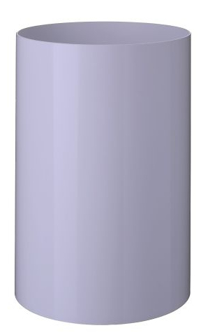 2000 ML PS cubo de basura Alrededor Poliestireno Mauve